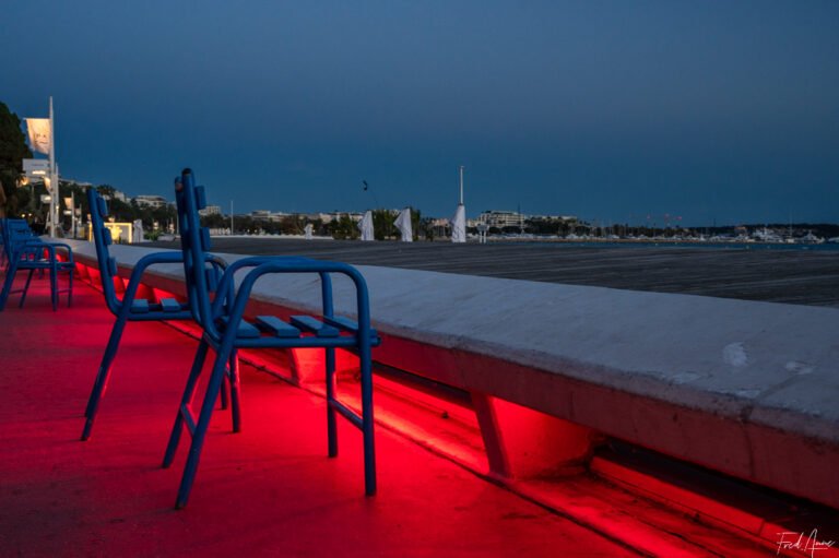 Chaises sur la Croisette