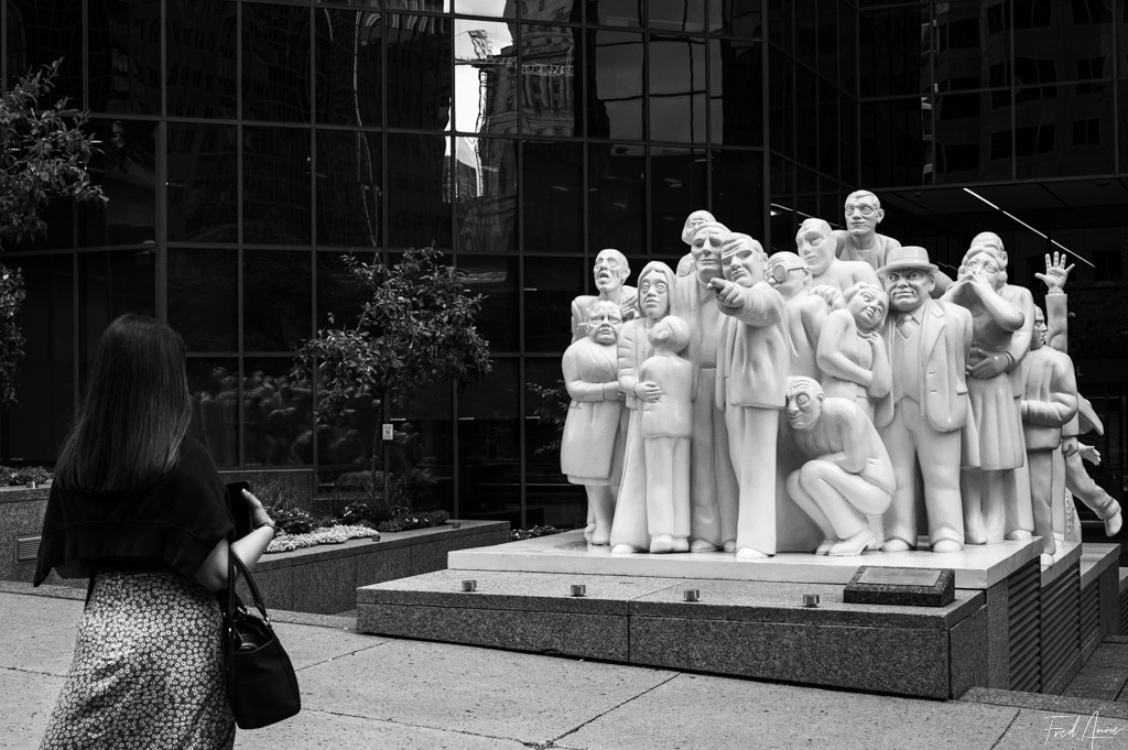 Élodie & La foule illuminée