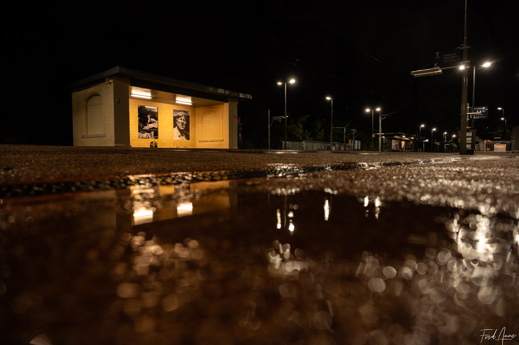 Gabin à la gare de Mériel
