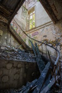 Escalier Château Latour