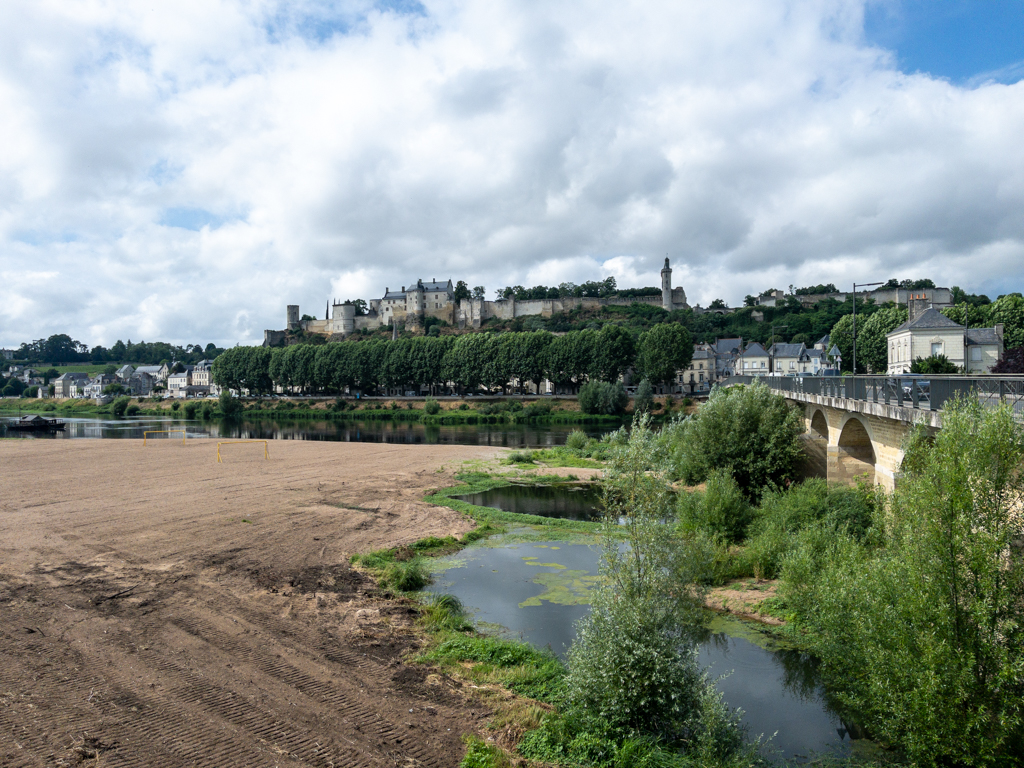 Loire à Vélo Forteresse Royale de Chinon