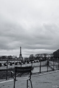 Tour Eifel Depuis Les Tuileries